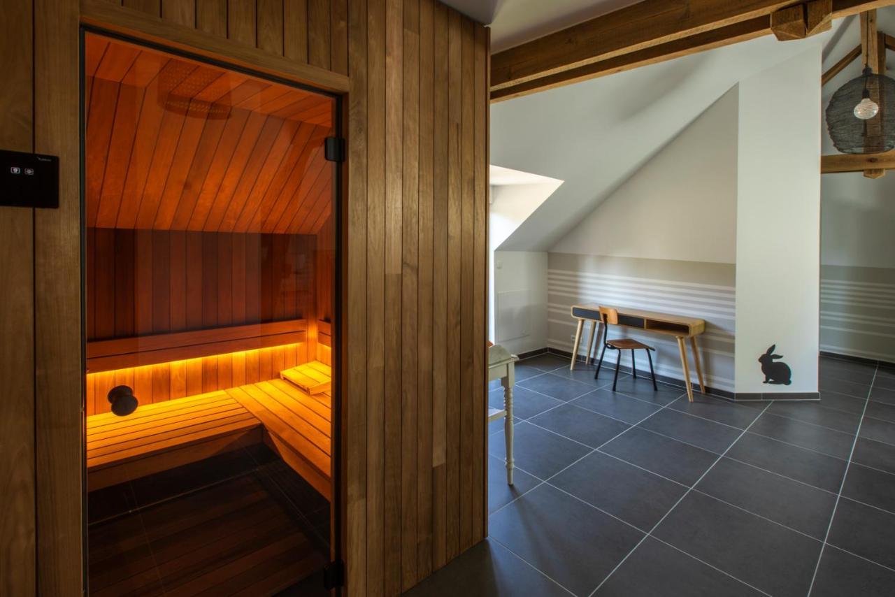 Aux Petits Lapins De Sorval, Sauna Prive, Fitness Selvigny Kültér fotó