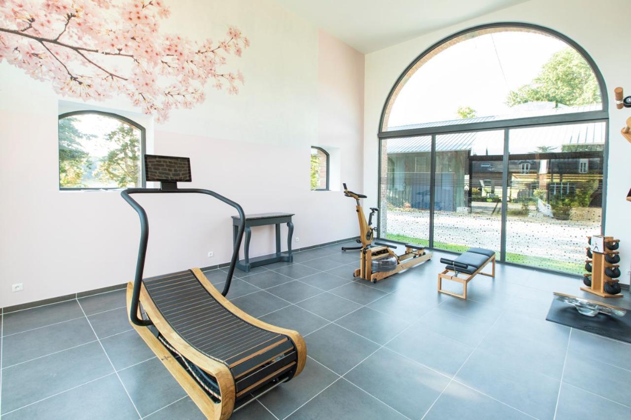 Aux Petits Lapins De Sorval, Sauna Prive, Fitness Selvigny Kültér fotó