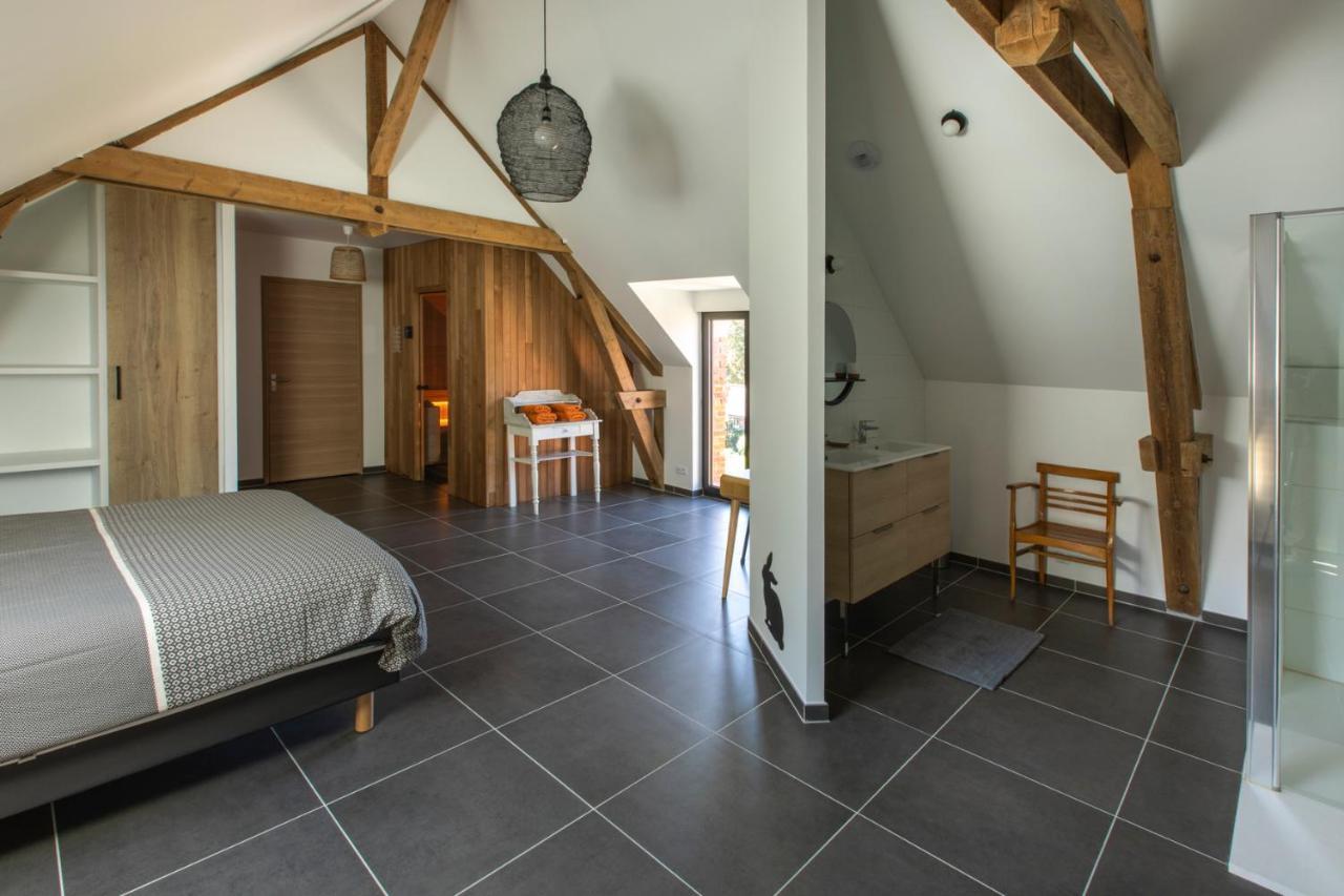 Aux Petits Lapins De Sorval, Sauna Prive, Fitness Selvigny Kültér fotó